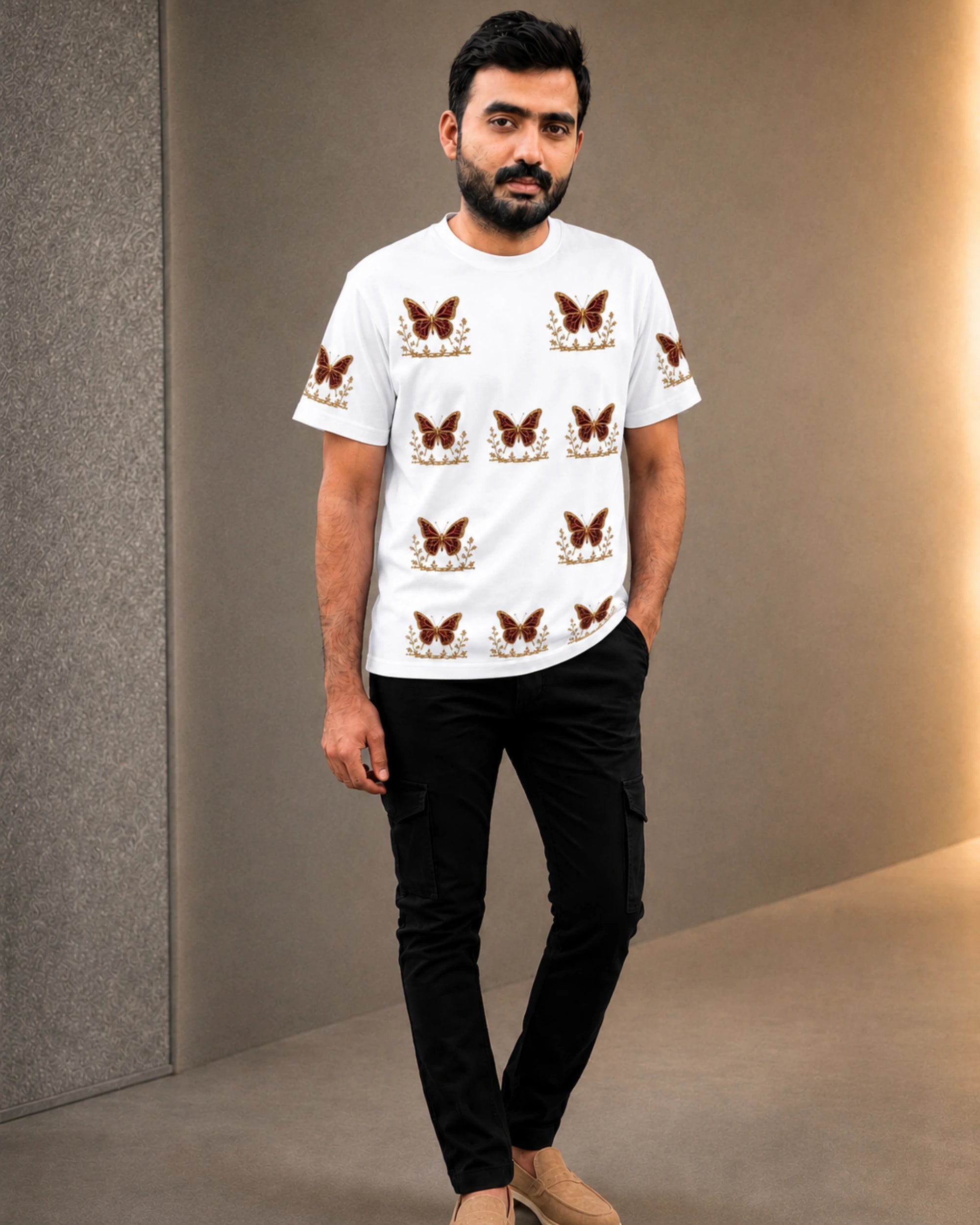 Royal Butterfly Tee