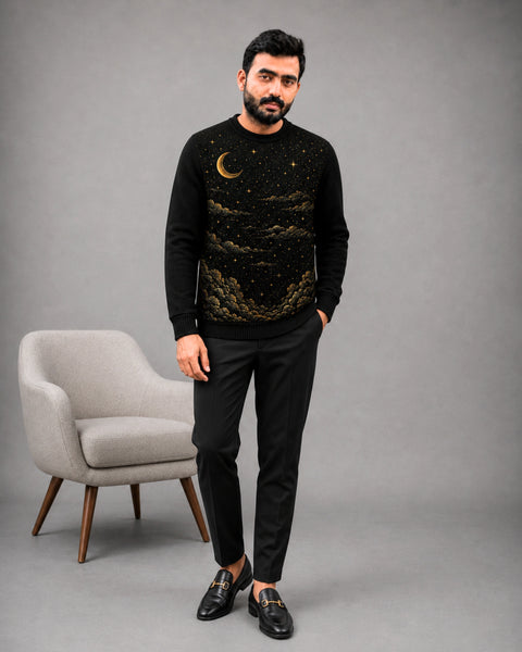 Midnight Crescent Sweatshirt