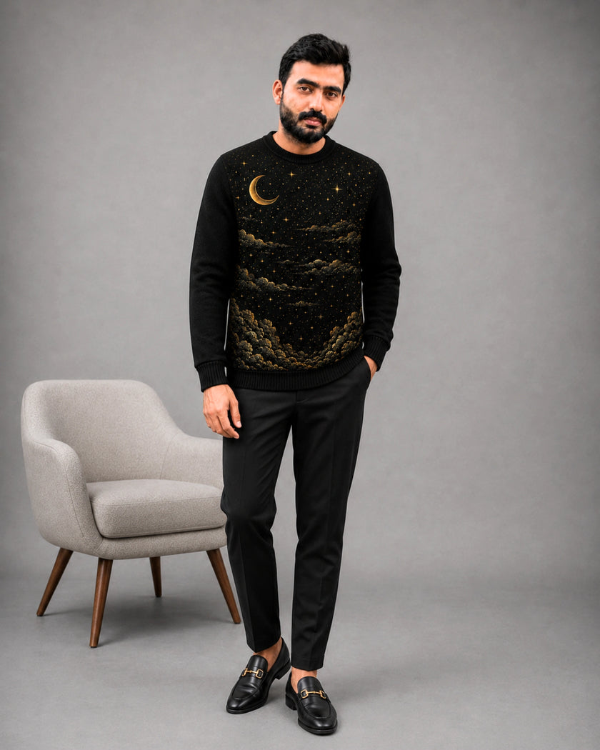 Midnight Crescent Sweatshirt