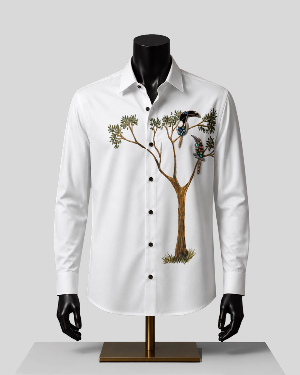 Tropical Heritage Embroidered Shirt