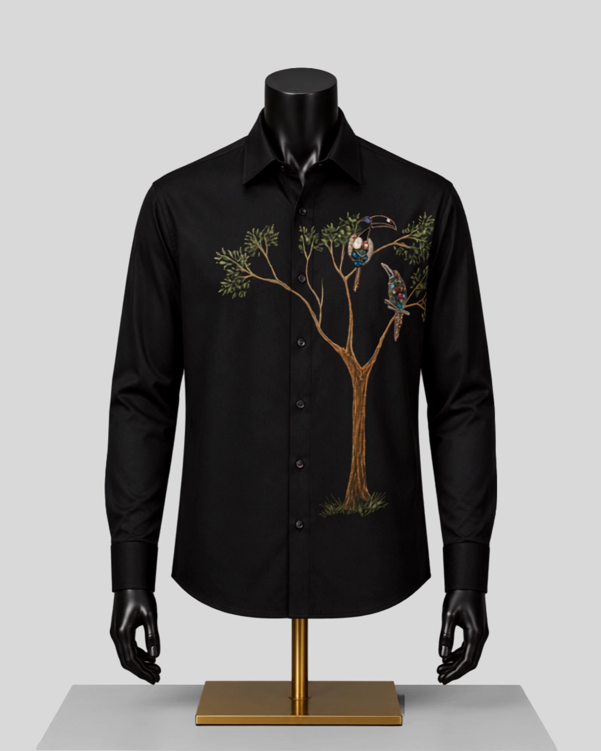Tropical Heritage Embroidered Shirt