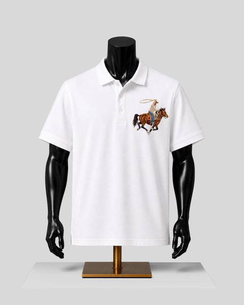 Equestrian Legacy White Polo