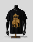 Golden Maharaja Black Tee