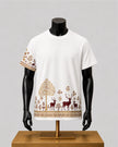 White premium cotton T-shirt
